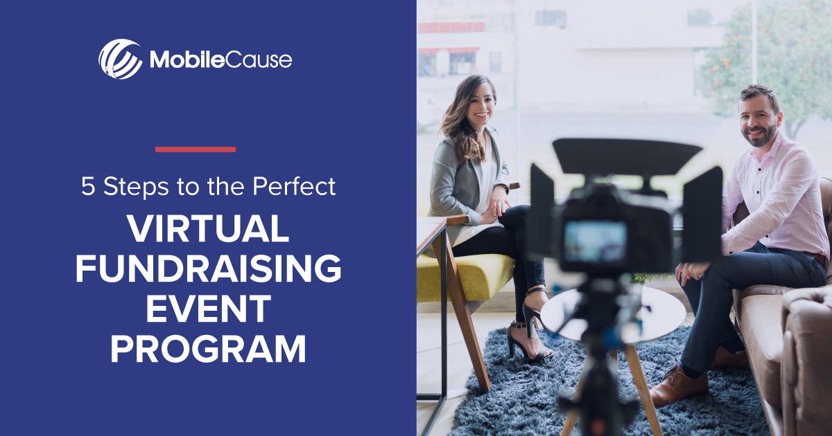 5 Steps to the Perfect Virtual Fundraising Event Program | eBook 20