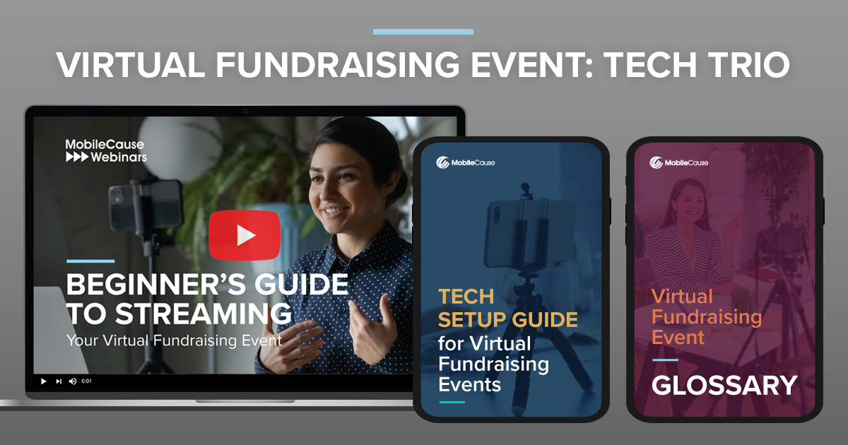 Virtual Event Tech Trio 21 | MobileCause